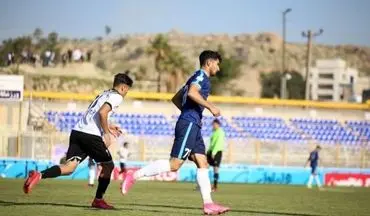 لیگ برتر فوتبال| تساوی پیکان و نفت در نیمه اول