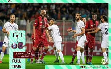 خلاصه بازی نساجی 1 - ملوان 1 + ویدئو