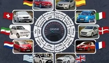 پرفروش ترین خودروها در ایران و اروپا + اینفوگراف