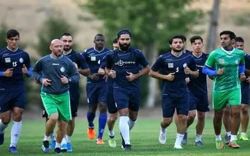 گزارش تمرین استقلال/ حضور دیاباته در تمرین گروهی