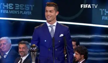 کریستیانو رونالدو بهترین بازیکن سال 2016