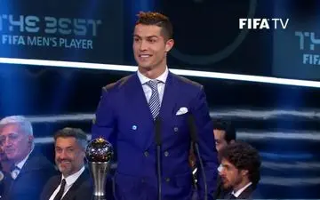 کریستیانو رونالدو بهترین بازیکن سال 2016