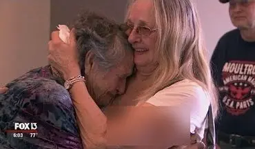 مادری که پس از ۶۹ سال دخترش را پیدا کرد +فیلم