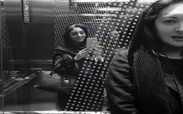 عکس و ژست عجیب و غریب دو بازیگر مشهور زن