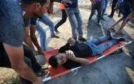 یک شهید و ۵۵ زخمی در جریان راهپیمایی "بازگشت" در مرزهای غزه