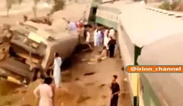 حادثه مرگبار قطار در پاکستان