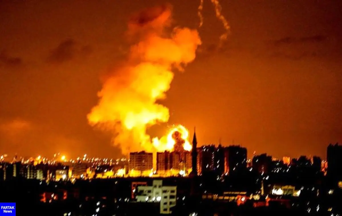 حمله رژیم صهیونیستی به مرکز غزه
