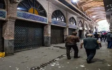 بسته شدن تعدادی از مغازه‌های بازار تهران ارتباطی با بازاریان ندارد