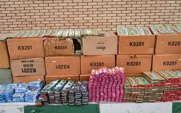 کشف ۲ انبار بزرگ ترقه در جنوب پایتخت