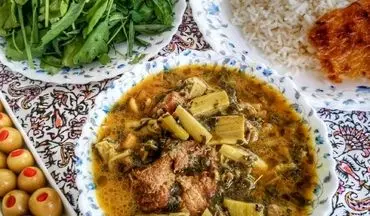 طرز تهیه  خورشت ریواس | این خورشت مخصوص بهاره!