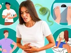 میهمانان ناخوانده در بدن؛ ۱۲ نشانه‌ای که می‌گوید انگل دارید!