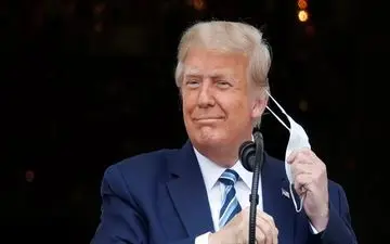 دونالد ترامپ دیگر منبع انتقال ویروس کرونا نیست!