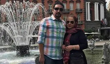 تیپ متفاوت لاله صبوری و همسرش در خارج از کشور! + عکس
