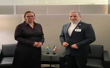 وزرای خارجه ایران و سوئد دیدار و گفتگو کردند