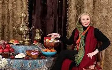 خانم بازیگر در رستوران تازه تأسیس اش+ عکس