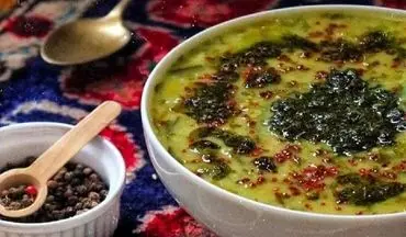 طرز تهیه  آش غلور!