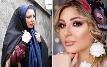 چهره بدون آرایش نیوشا ضیغمی لو رفت ! / تغییر باورنکردنی چهره نیوشا ضیغمی را ببینید !