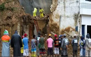 سیلاب مرگبار در برزیل ۸۰ نفر را به کام مرگ کشاند