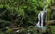 آبشار زیبای "پشمکی" در شهرستان رامیان + فیلم 