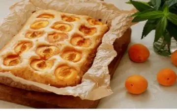  پای کیک زردآلو با کرم پنیری رو با این دستور درست کنید!