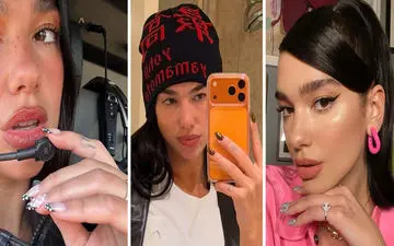 ناخن‌های خلاقانه دوآ لیپا: استایلی جسورانه و مدرن که همه را شگفت‌زده می‌کند"