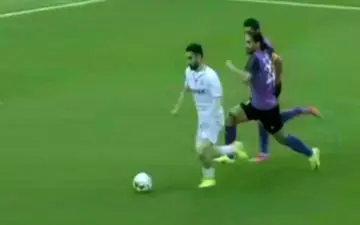 گل اول ملوان به خیبر خرم آباد + ویدئو