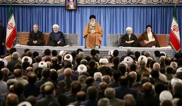 دیدار مسئولان نظام و سفرای کشورهای اسلامی با رهبر انقلاب