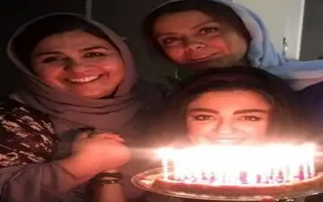 غافلگیر شدن شقایق فراهانی در تولد 45 سالگی اش