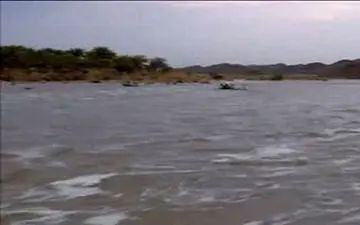 طغیان رودخانه‌‎ها در استان سیستان و بلوچستان + فیلم