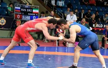  کشتی گیران ایران صاحب پنج مدال رنگارنگ شدند 