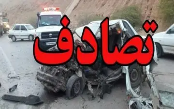 ۳ کشته و ۷ مجروح در اثر برخورد ۳ خودرو