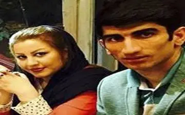  میز شام لاکچری بیرانوند و همسرش