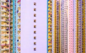  عکس منتخب نشنال جئوگرافیک | خانه های رنگین کمان