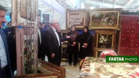 مراسم افتتاحیه اولین نمایشگاه رونق تولید به روایت تصویر