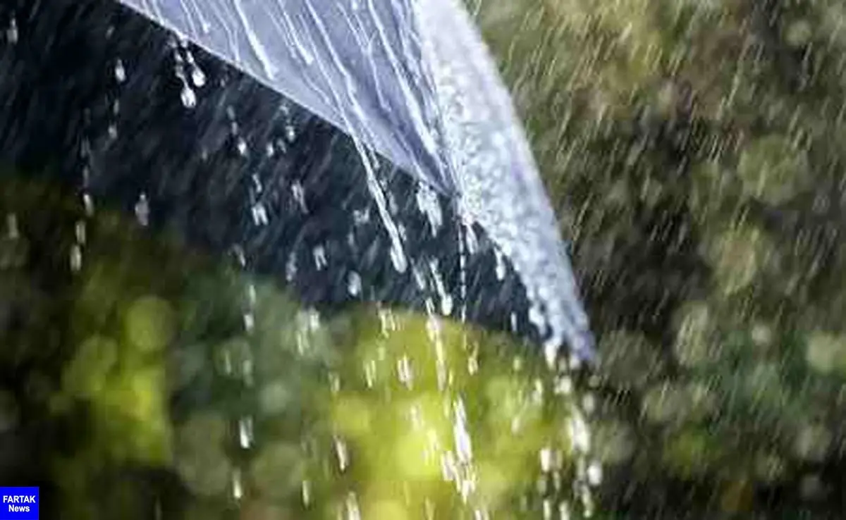 بارش باران شدید در هفت استان/ افزایش بارندگی‌ها در روز یکشنبه