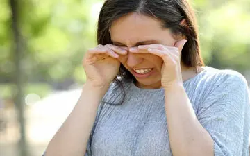 خارش چشم به علت عفونت