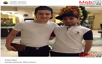 تیپ این روزهای سردار آزمون در روستوف (عکس)