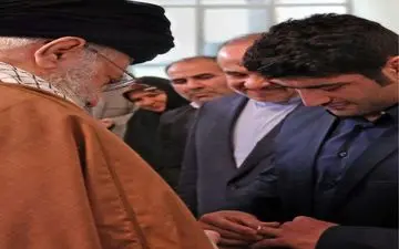 دیدار علیرضا کریمی با رهبر معظم انقلاب +عکس