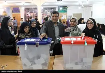  انتخابات ریاست جمهوری و شورای شهر همدان + تصاویر