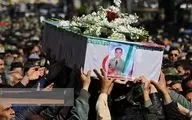 پیکر خلبان امدادگر شهید در شیراز تشییع شد