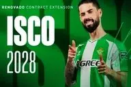 تمدید قرارداد ایسکو با بتیس؛ پاداش عملکرد بی‌نقص هافبک سابق رئال
