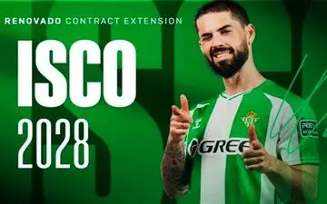 تمدید قرارداد ایسکو با بتیس؛ پاداش عملکرد بی‌نقص هافبک سابق رئال