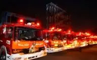 آتش‌نشانی تهران:شب چهارشنبه آخر سال ۹۸ آرام‌تر از سال‌های پیش بود
