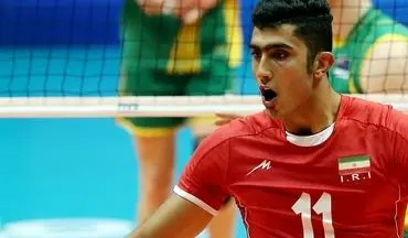 ملی پوش ایران در بین پردرآمدترین والیبالیست های جهان