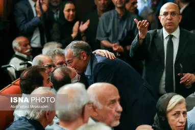 مراسم بزرگداشت عباس امیر انتظام + عکس