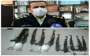 باند سه نفره خرید و فروش سلاح جنگی در دهلران متلاشی شد
