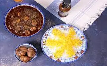 غذای سالم دریایی | خورشت قلیه میگو