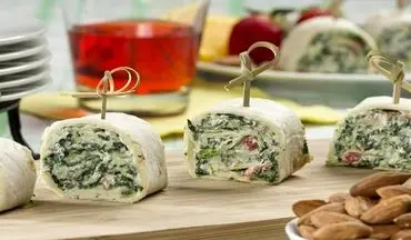 طرز تهیه رولت اسفناج؛ پیش‌غذای رستورانی خوشمزه با طعمی خاص