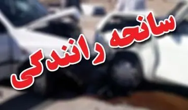 مصدومیت و مرگ 5 نفر در واژگونی اتوبوس تهران مشهد در سرخه