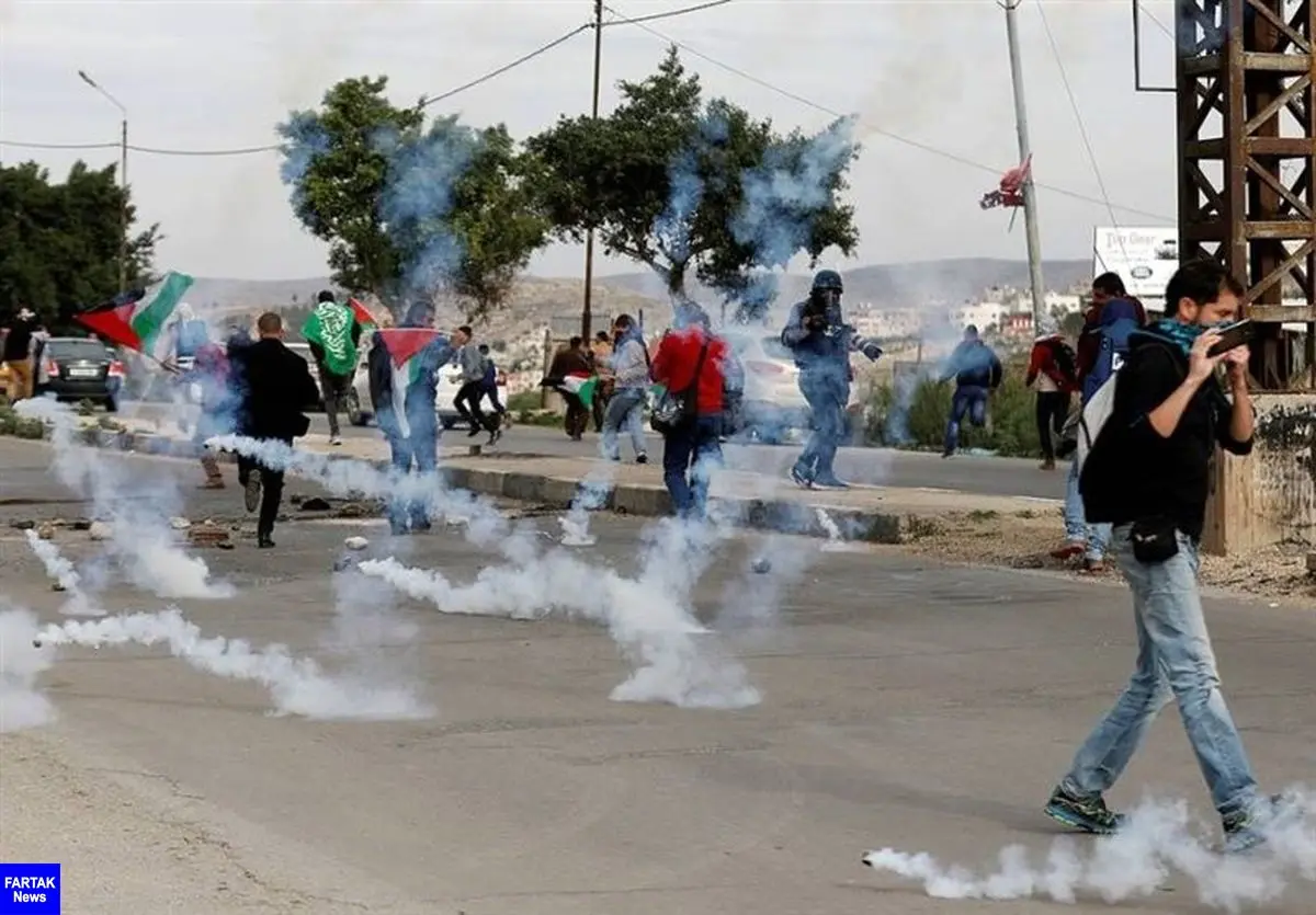  زخمی شدن ده‌ها فلسطینی در حمله اشغالگران صهیونیست 